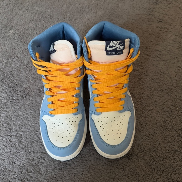 “First in flight” dark and light blue Air Jorden’s - Picture 2 of 4
